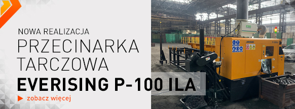 Tajwańska przecinarka tarczowa EVERISING P-100 ILA