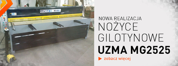 Nożyce gilotynowe UZMA MG2525