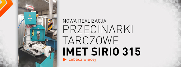 Przecinarki tarczowe IMET Sirio 315