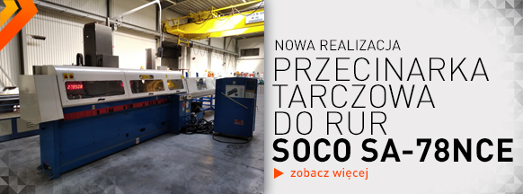 Przecinarka tarczowa SOCO SA-78NCE + MB6 - najnowsza instalacja!