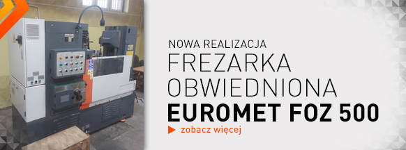 Frezarka obwiedniowa EUROMET FOZ500, Dłutownica EUROMET DKS 350 NOVA